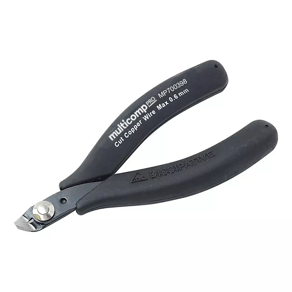 MULTICOMP PRO Wire Cutter Micro Type Semi Flush Cut 0.6 mm Cutting Capacity Max, MP700398