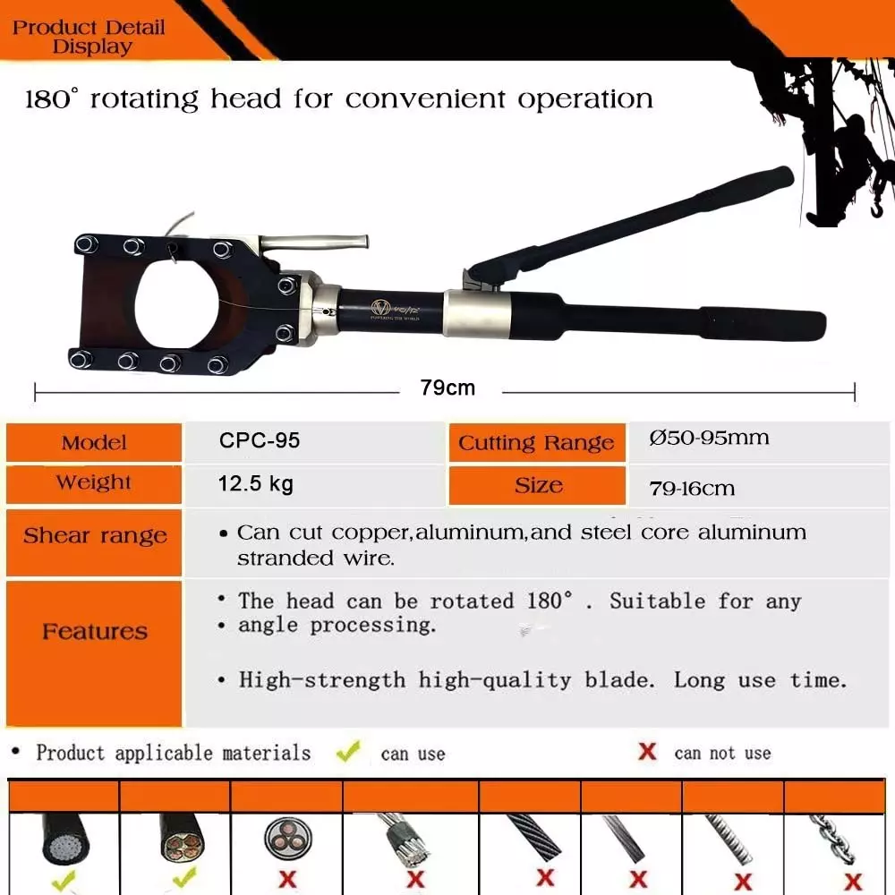 voltz-hydraulic-cable-cutter-high-carbon-alloy-steel-blade-upto-95-mm-cutting-capacity-and-180-rotatable-head-vz-cpc-95