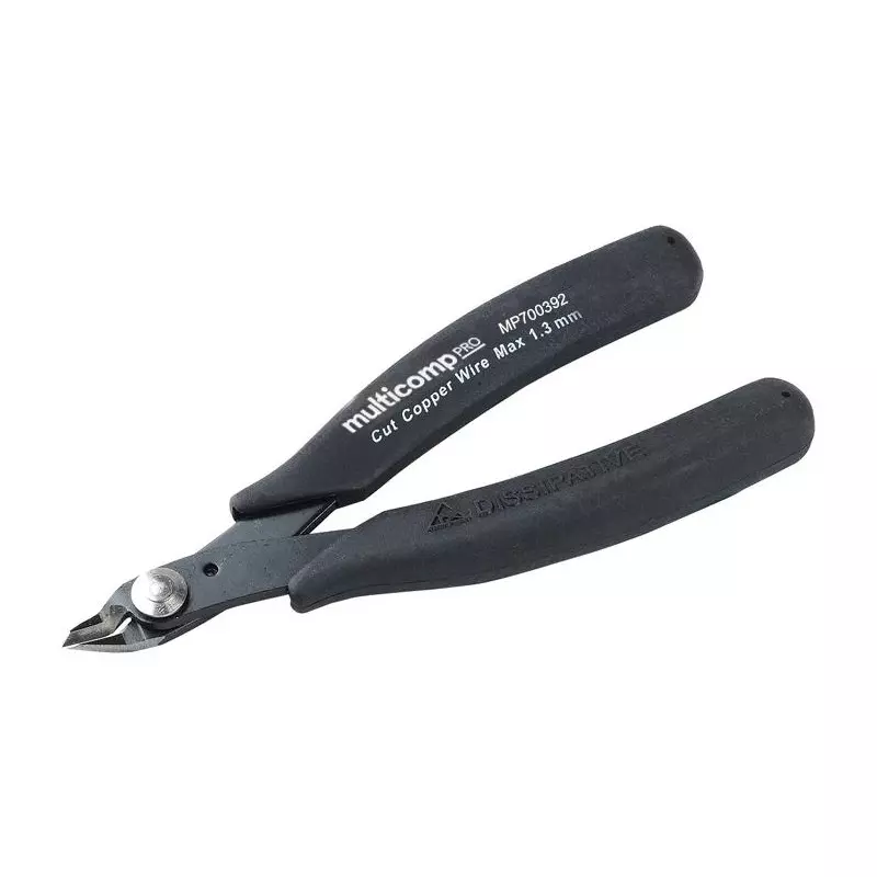 MULTICOMP PRO Wire Cutter Micro Type Flush Cut 1.3 mm Cutting Capacity Max, MP700392