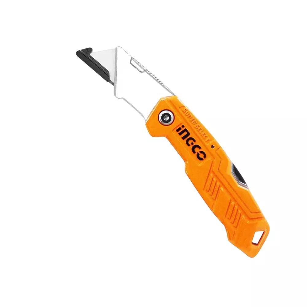Ingco Folding Cutter with 61x19 mm Stainless Steel Blade, HUK6236