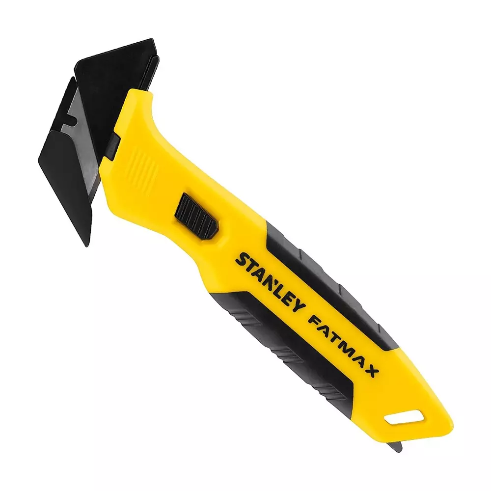 STANLEY Single-Side Replaceable Blade Pull Cutter with Bi-Material Handle and 185 mm Length, FMHT10373-0
