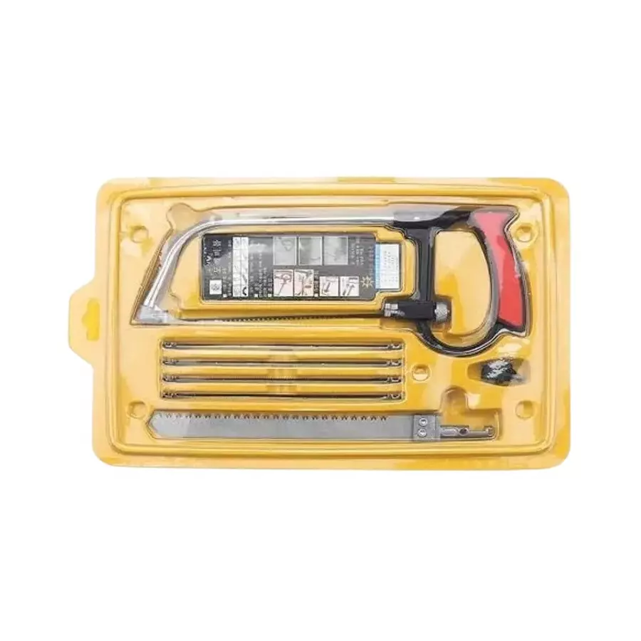 Mass Pro Magic Universal Hand Saw Tool Kit Cutter Multicolor 150 - 220 mm Blades Size for Construction & Decoration Use