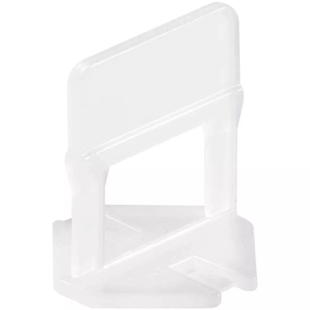 FLAMINGO ENTERPRISE Tile Leveling System 100 Clips & 100 Wedges 22 cm Length Non-Magnetic Yellow & White, FM-267