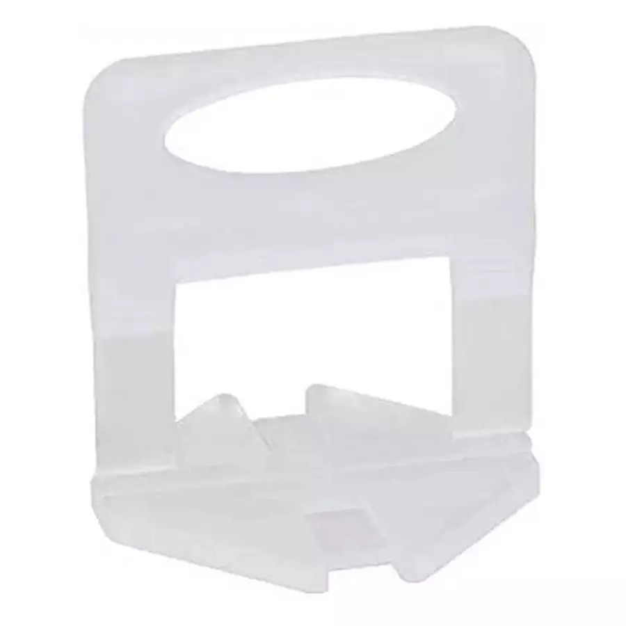 SUNELITE Tile Leveling Clip Plastic Hand Grip White 4 cm Length