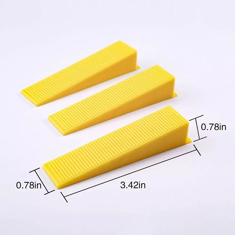 Flamingo Tiles Leveling Wedges Yellow 4 cm (Pack of 300 Pcs)