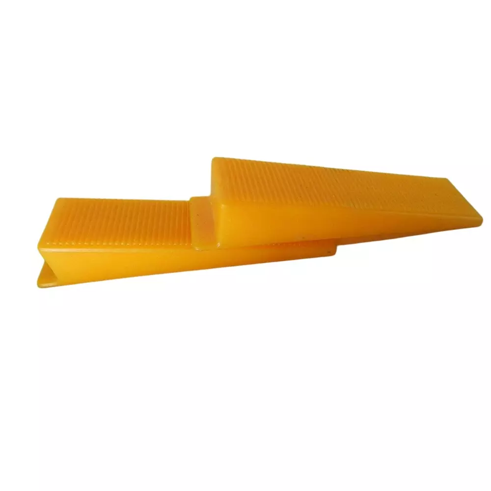 Flamingo Tiles Leveling Wedges Yellow 7.3 cm (Pack of 100 Pcs)