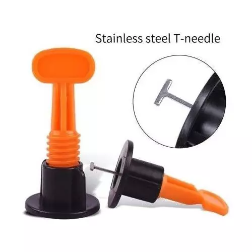 Shri Balaji International Tile Leveling System Kit With Wrench, Spanner 7 cm Length (Pack of 50 Pcs)