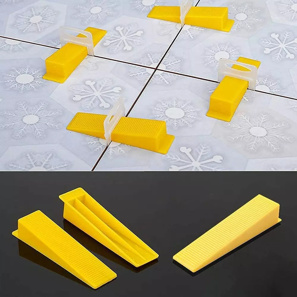 Flamingo Tiles Leveling Wedges Yellow 9 cm (Pack of 300 Pcs)