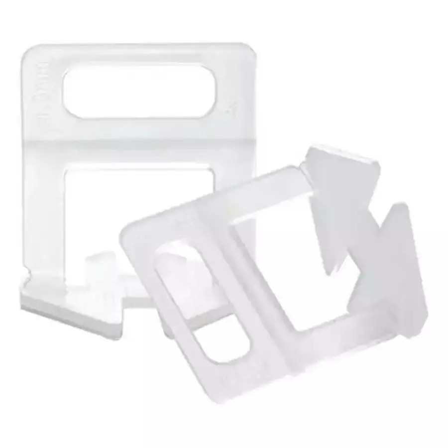 NEWHANDTOOLS Tile Levelling System Includes 100 Wedge, 200 Clips 3 mm, 1 Spacer Lever Tool Length 5 cm