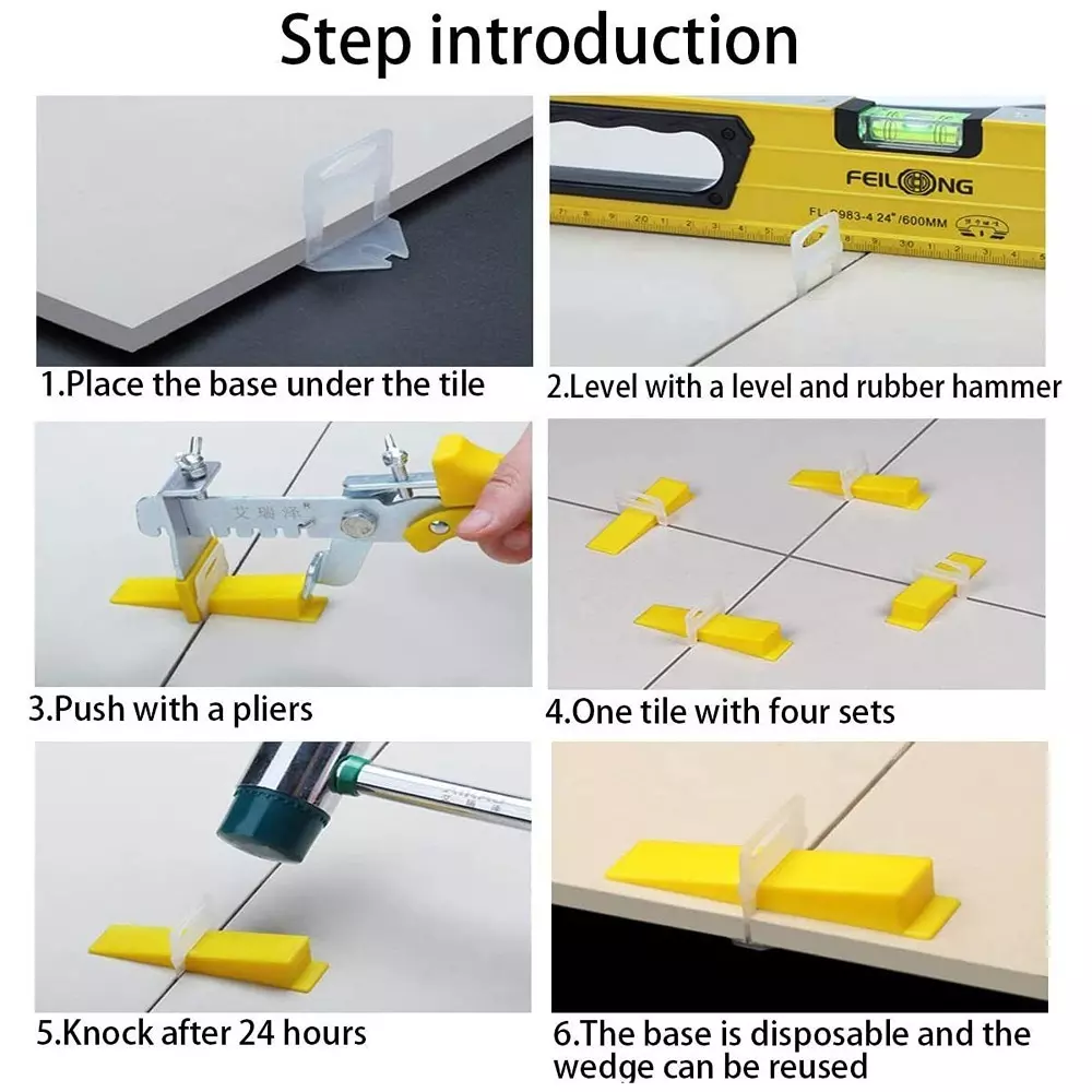 Sherni Tile Leveling System 10 inch (25.4 cm) Length