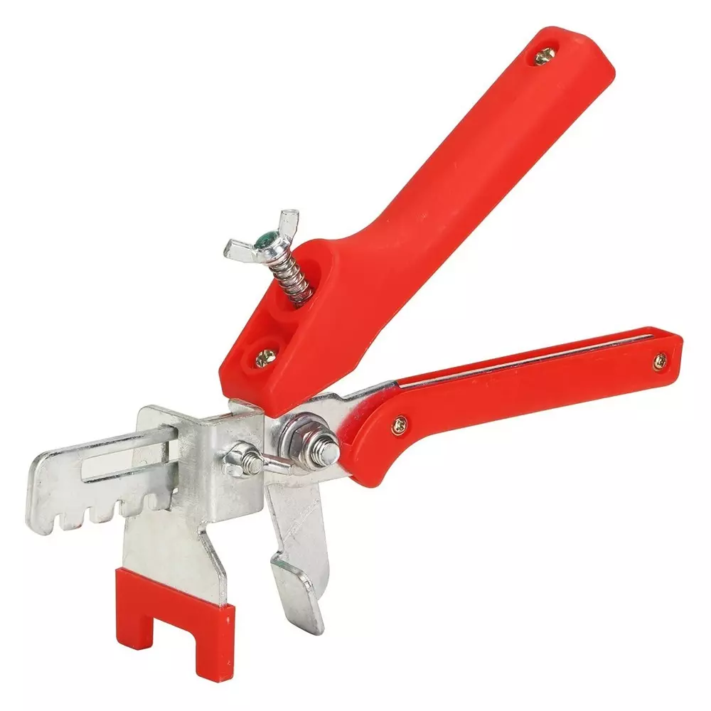 FLAMINGO ENTERPRISE Tile Leveling System Multi Utility Plier Metal Red & Silver, FM-537