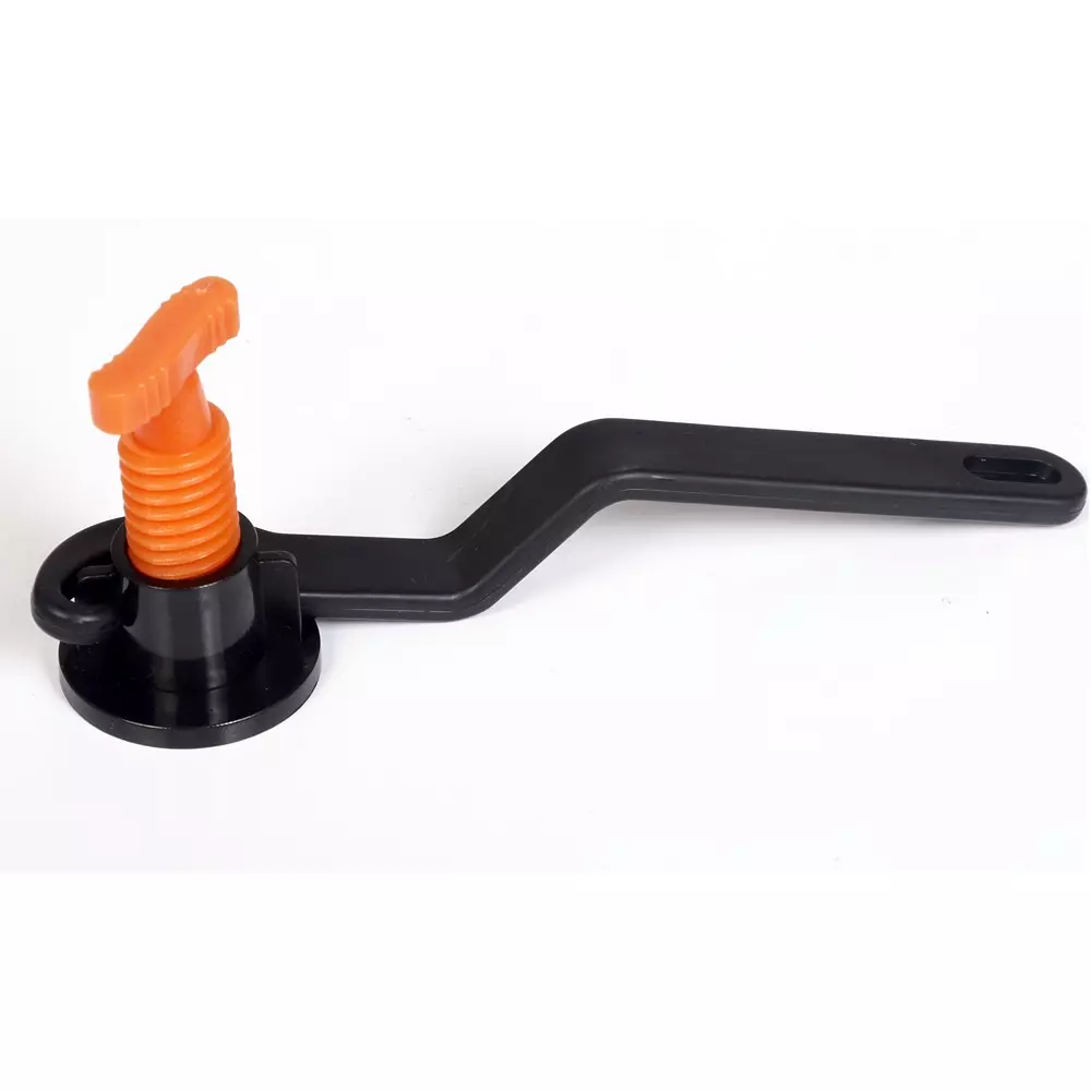 FLAMINGO ENTERPRISE 50 Pcs Tile Leveling System & Leveler Needle Line with Level Tool 1.5 mm Non-Magnetic Orange & Black 9 cm Length, FM-258