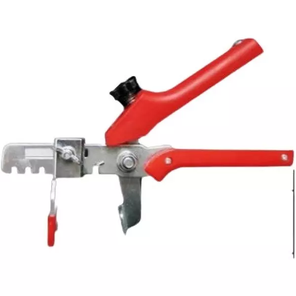 FLAMINGO ENTERPRISE Tile Leveler Kit 100 Pcs Wedge, 100 Clip Spacer, Plier & Measurement Scale Combo 3 mm Durable Plastic & Alloy Multiple Color 7 cm Length, FM-438