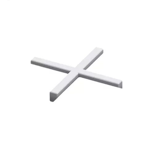 TileMaster Tile Leveling Spacer 3 mm Non-Magnetic Durable Plastic White 1.5 cm Length TM-170 (Pack of 500)