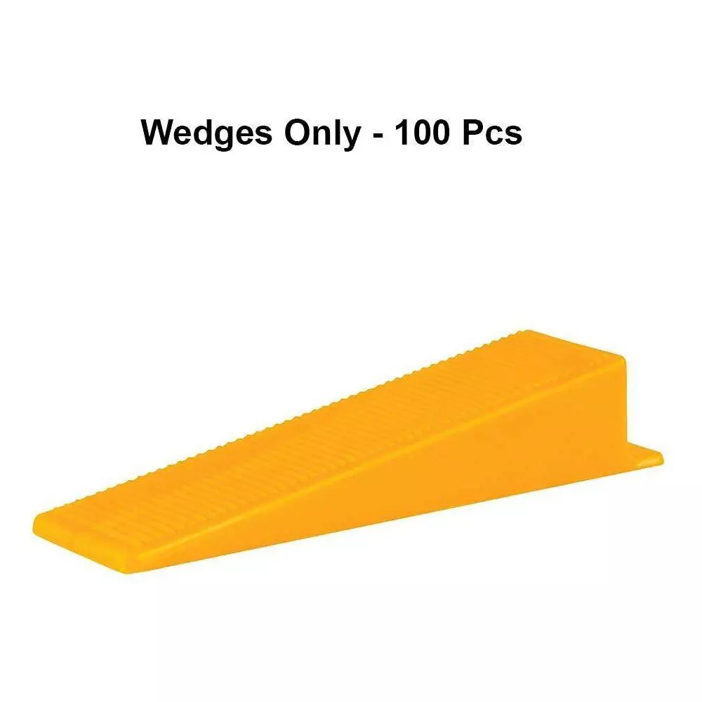 Flamingo Tiles Leveling Wedges Yellow 4 cm (Pack of 100 Pcs)