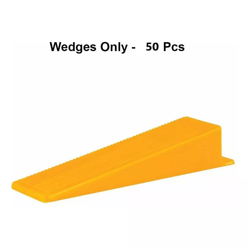 Flamingo Tiles Leveling Wedges Yellow 9 cm (Pack of 50 Pcs)