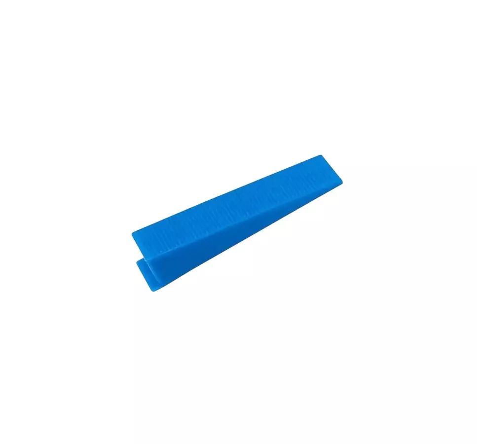 GENERIC Tile Leveling System Wedge Blue 2 cm Length Plastic for Home & Professional Use, (Pack of 140 Pcs)