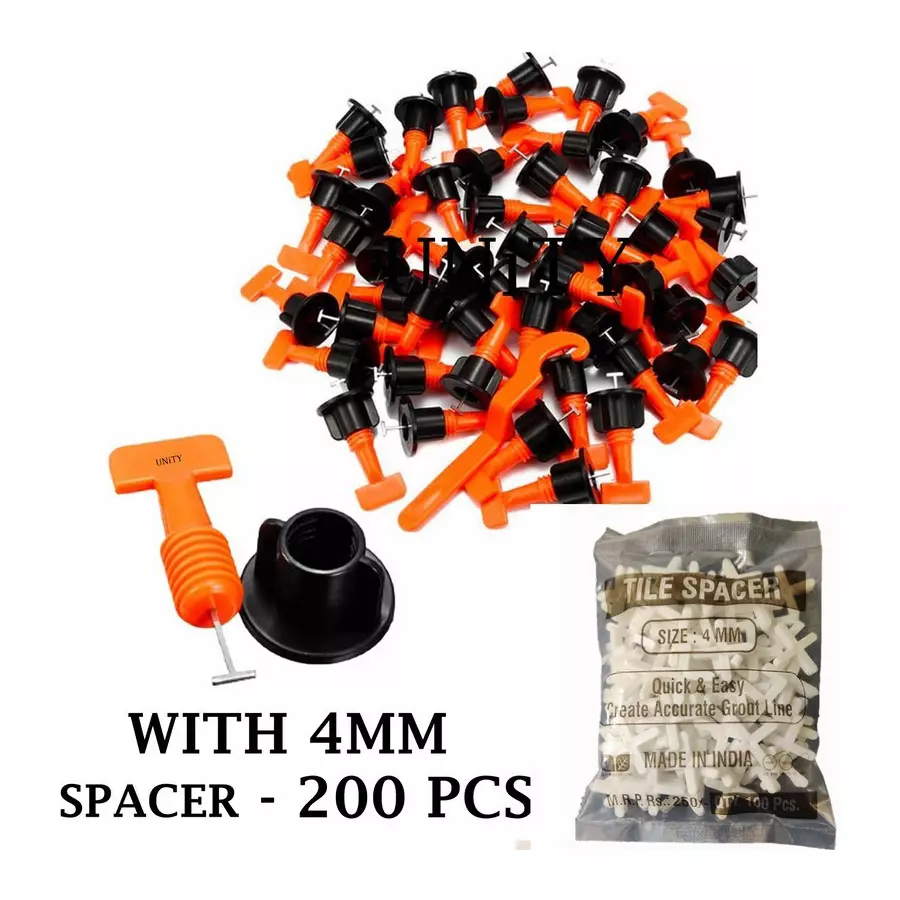 flamingo-enterprise-tile-leveling-system-kit-post-level-4-mm-non-magnetic-multicolor-4-cm-length-pack-of-50-pcs