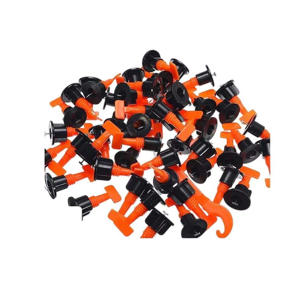 FLAMINGO ENTERPRISE 50 Pcs Tile Spacer with Special Wrench Line Level 7.5 cm Length Non-Magnetic