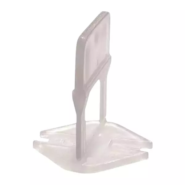 DISHATOOLS Tile Leveling System Kit 100 Wedges & 100 Clips Yellow & White Plastic for Home & Professional Use