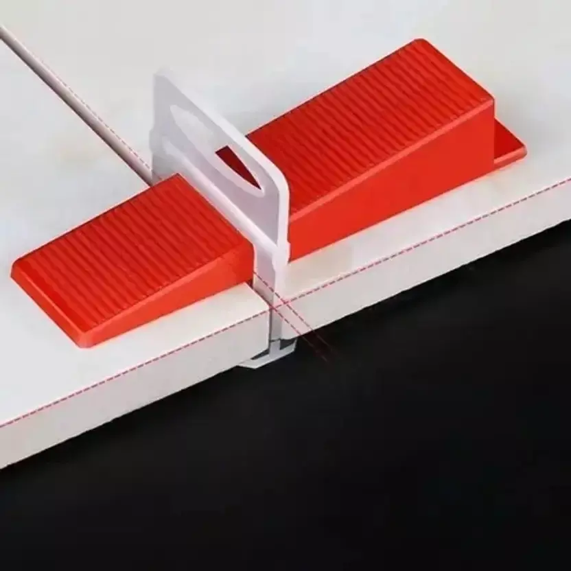 NEWHANDTOOLS Tile Installation Kit Includes 50 Clips 2 mm, 50 Wedges, 1 Spacer Lever Tool Length 6.5 cm