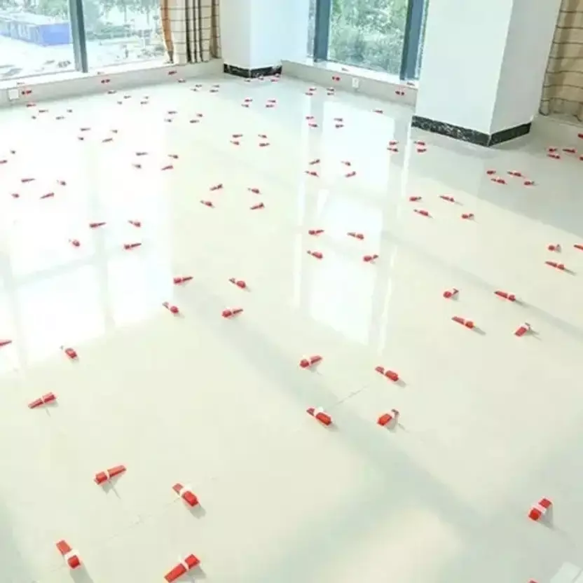 NEWHANDTOOLS Tile Installation Kit Includes 50 Clips 2 mm, 50 Wedges, 1 Spacer Lever Tool Length 6.5 cm
