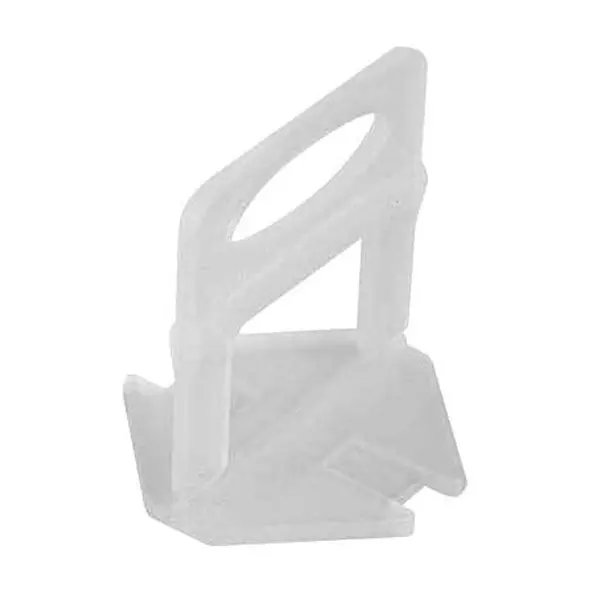 TileMaster Tile Levelling Spacer Clips Post Level Non-Magnetic Durable Plastic White 3 mm Clip Size & 5 cm Length, TM-135 (Pack of 200 Pcs)