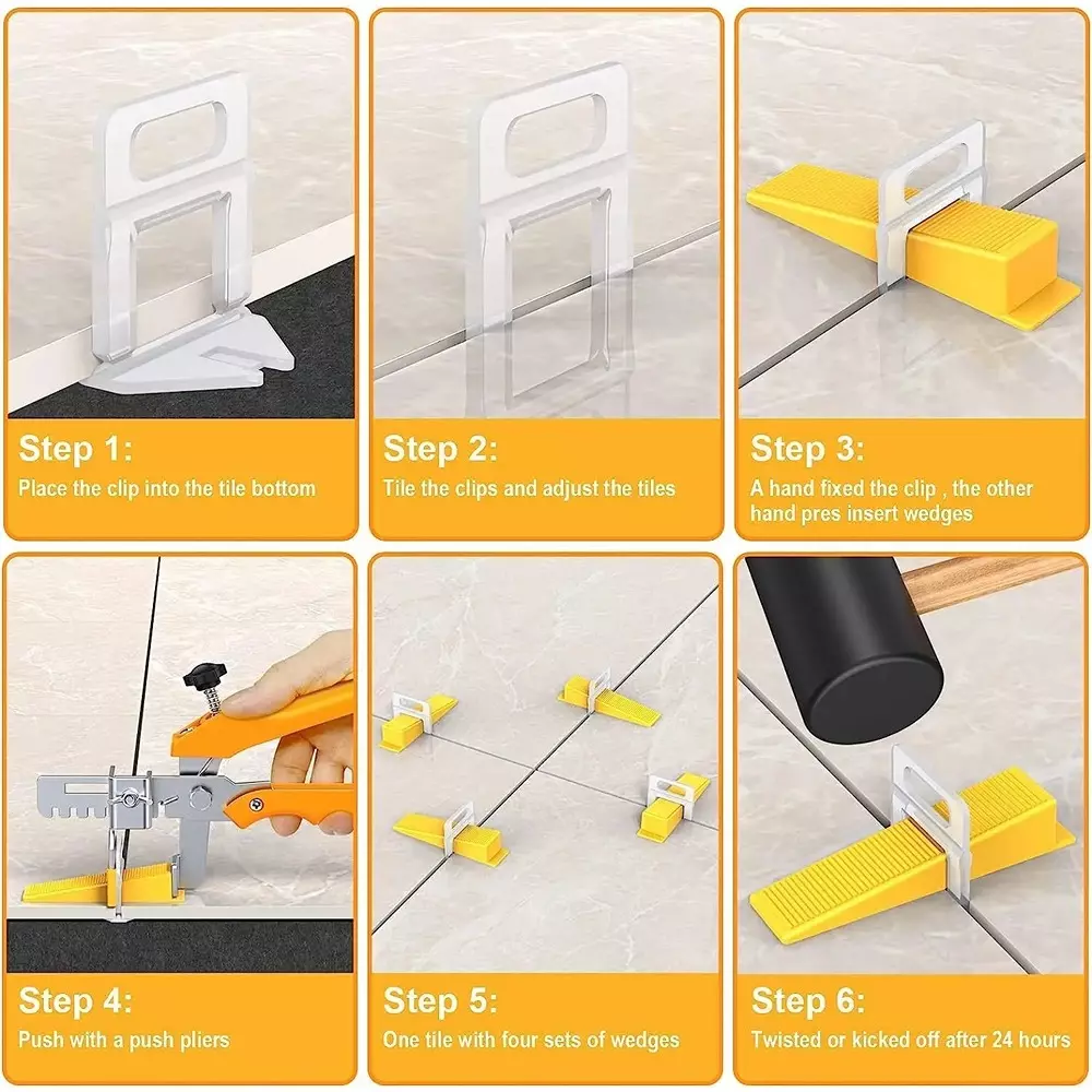 NIKTION Tile Levelling System Plier 254 mm (10 inch) Length Comfortable Grip Handle Plastic