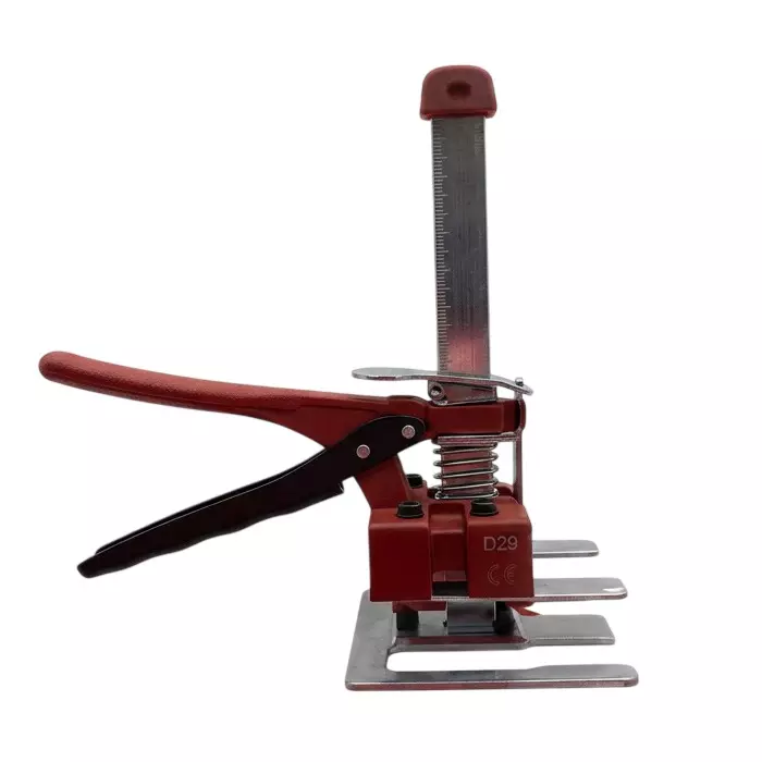 XLNT Tile Lifter Metal Body in Red & Silver Color Used in Construction Sites, Interior & Finishing Work, Tile & Stone Installation Industry