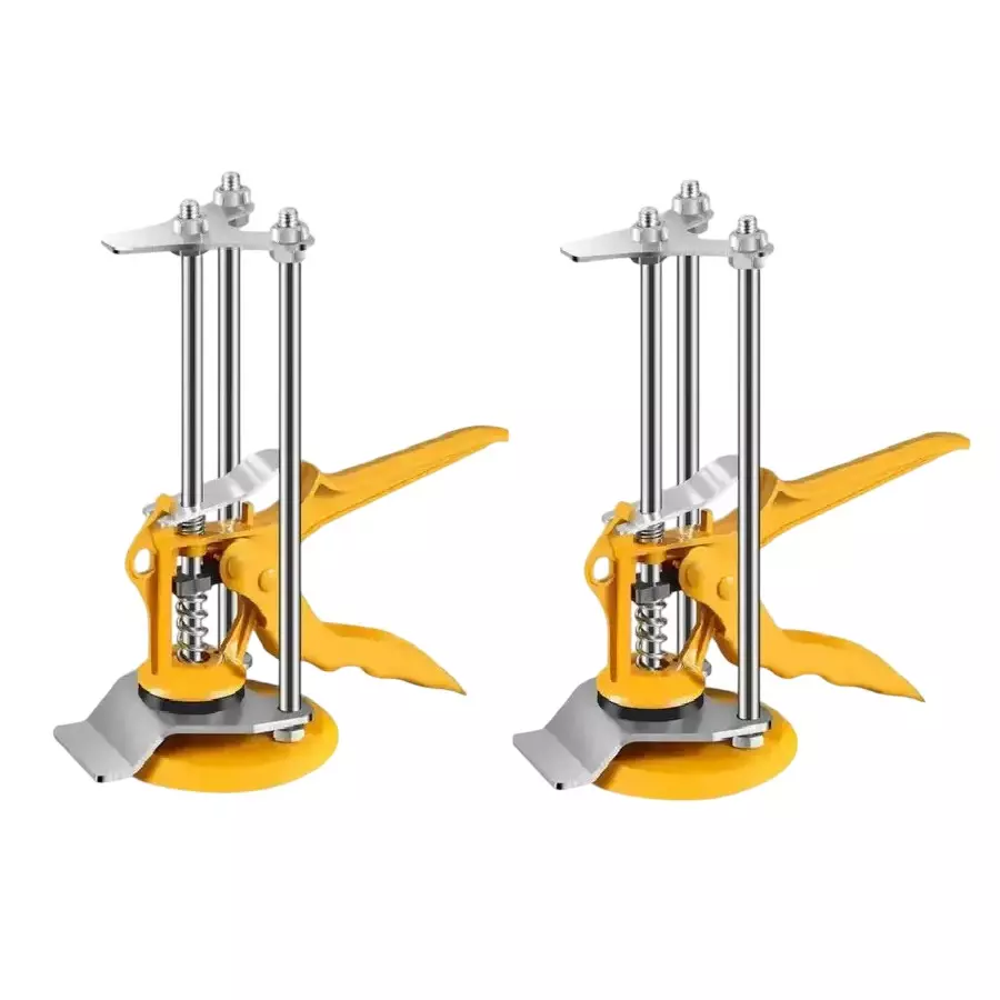 Helmik 10 cm Tile Lifting Height Adjuster Positioner Leveler Manual (Pack of 2)