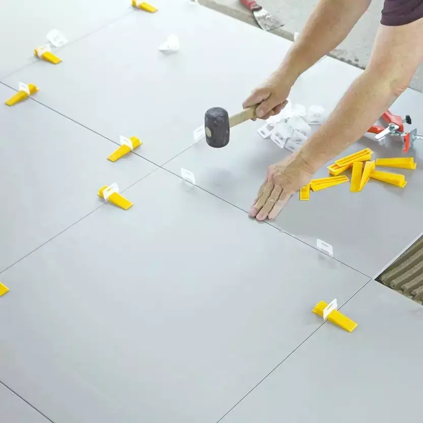 Facile Tile Leveling System Kit Mason Level Non Magnetic 300 Pcs Spacer 100 Pcs Wedges 1 Pc Plier for Industrial Use