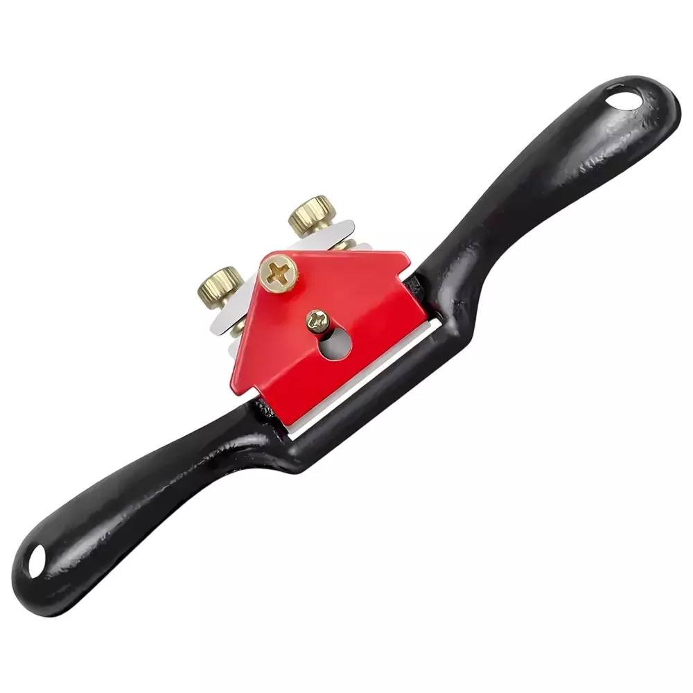 GENERIC Spoke Shave Woodworking Hand Planer Aluminum & Steel 4 cm Body Width 9 Inch (23 cm) Size for Home & Professional