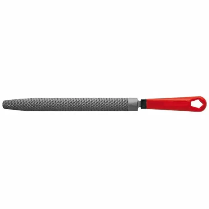 Facom 250mm, Second Cut, Half Round Engineers File With Soft-Grip Handle, RAB.DRDMD250EMA
