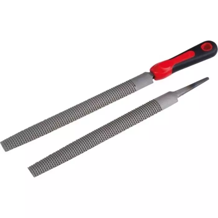 Sam Engineers File 325 mm Bastard Half Round With Soft-Grip Handle, BRD-20-BE