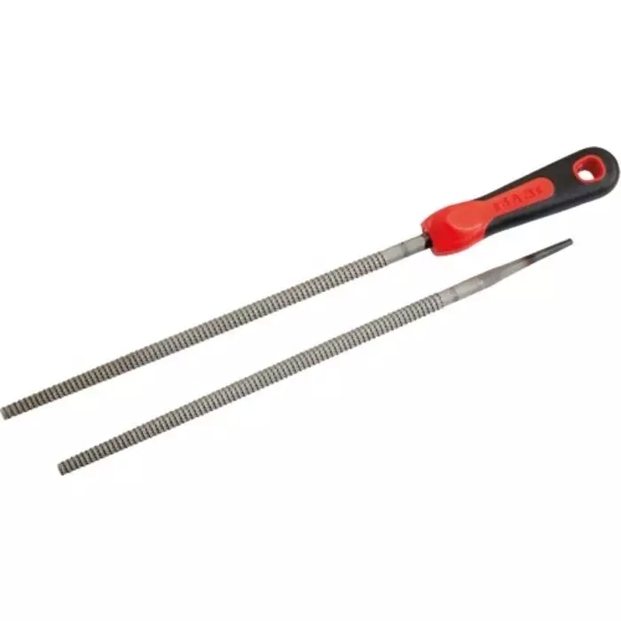 Sam Engineers File 315 mm Bastard Round With Soft-Grip Handle, BRR-20-BE