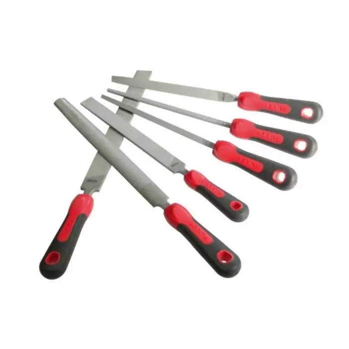 Sam Engineers File Bastard Set With Soft-Grip Handle, LPJ-1