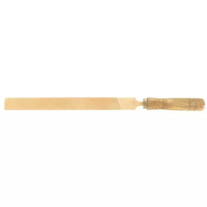 Facom 250mm, Second Cut, Flat Engineers File With Soft-Grip Handle, PAM.MD250SR