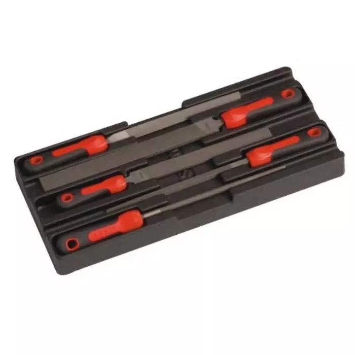 Sam Engineers File Flat With Soft-Grip Handle, LPJ-1M