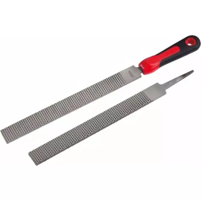 Sam Engineers File 375 mm Bastard Flat With Soft-Grip Handle, BRP-25-BE