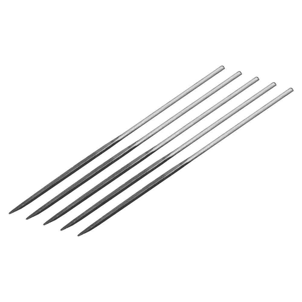 MULTICOMP PRO Needle File 5 Pieces of 3 mm Dia Triangular Files Kit Contents, MP011899