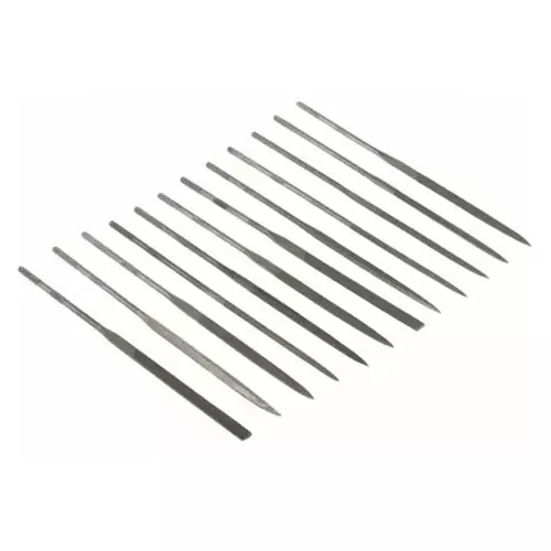 Taparia Needle Files Set, Length 140 mm 0 Cut, NFS121400