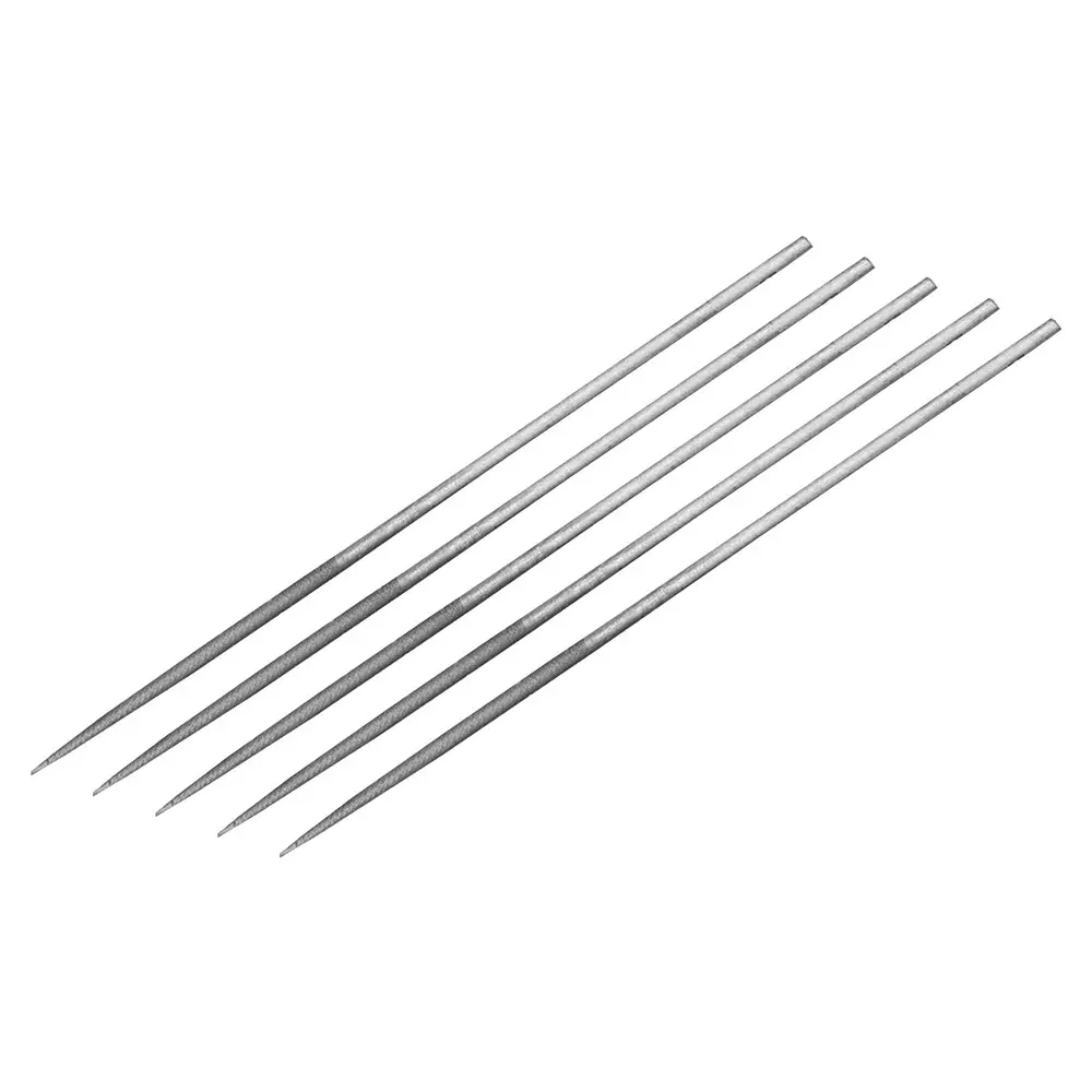 MULTICOMP PRO Needle File 5 Pieces of 3 mm Dia Round Files Kit Contents, MP011900
