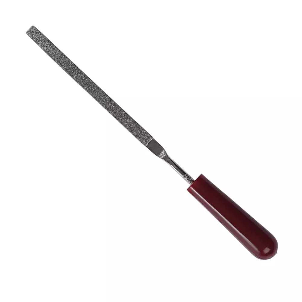 JK Super Drive Square Diamond Coated File 140 mm Size 0 Cut, SD24SQDZ (10 Pcs)