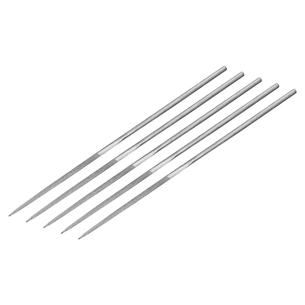 MULTICOMP PRO Needle File 5 Pieces of 3 mm Dia Square Files Kit Contents, MP011901