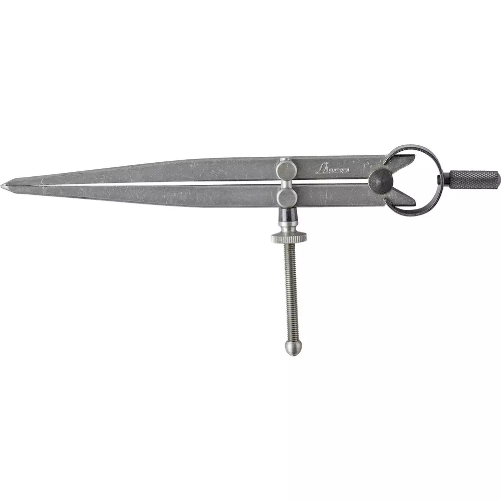 Shinwa Rules Steel Compass 195x80x20 mm, 73059