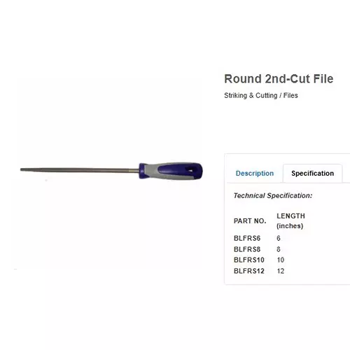 blue-point-12-inch-3048-mm-round-2nd-cut-file-tough-durable-hss-bi-material-handle-and-alloy-steel-body-blfrs12