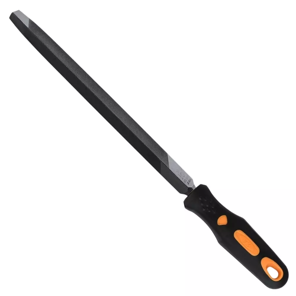 JK Super Drive Slim Taper File High Quality Steel 100 mm Size 1 Cut, SD04ST11 (10 Pcs)