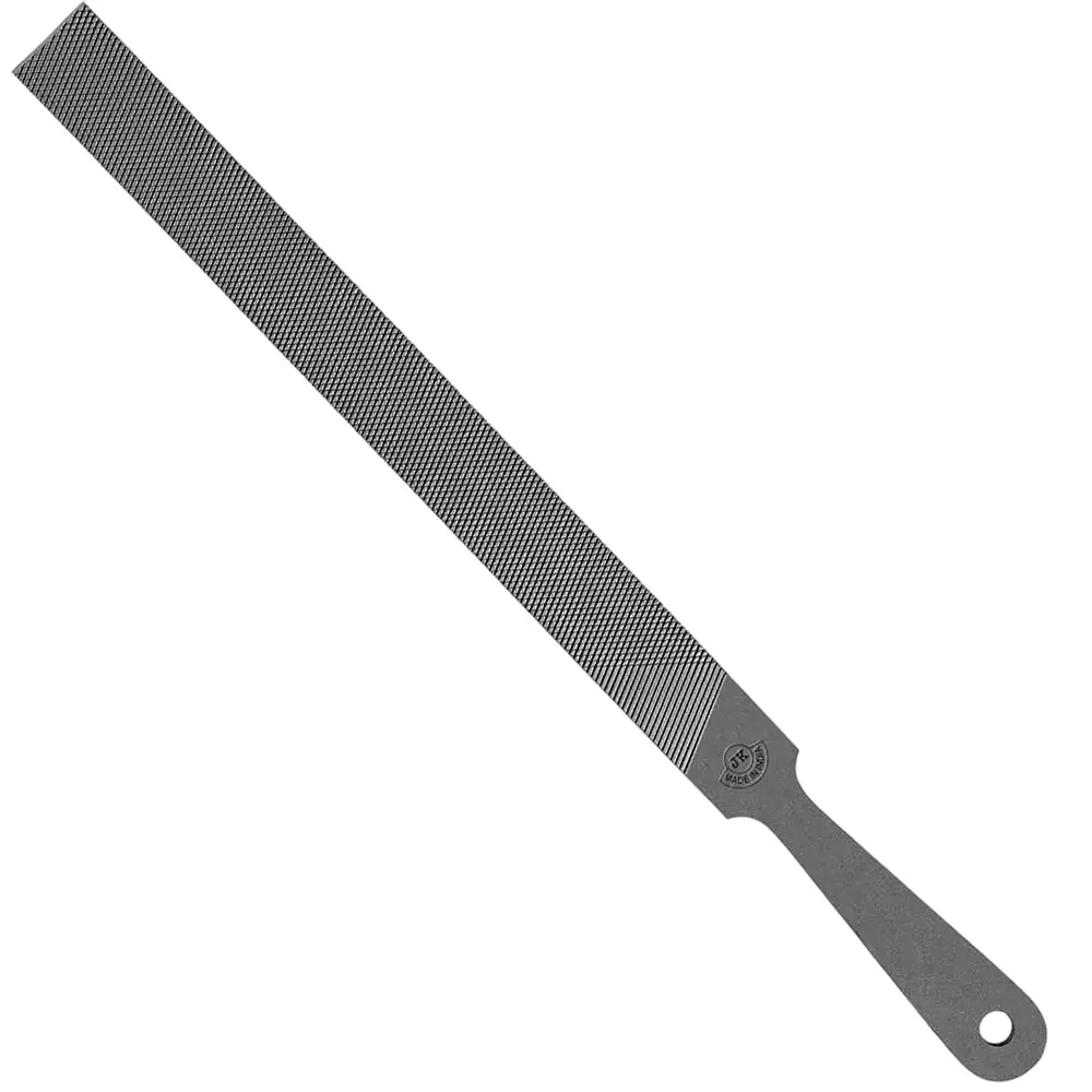 JK Super Drive Flat Handle File 250 mm (10 inch) High Quality Steel (Pack of 5)