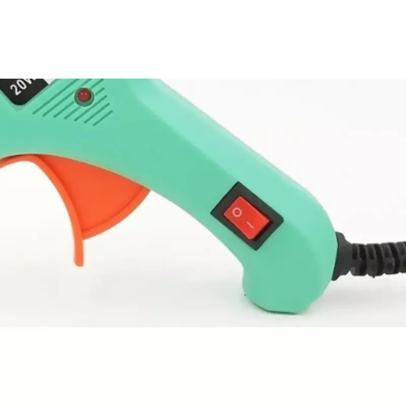 FADMAN Mini 20 W Trigger Feed Glue Gun Without Stick Turquoise 7 mm Dia, FD-20W