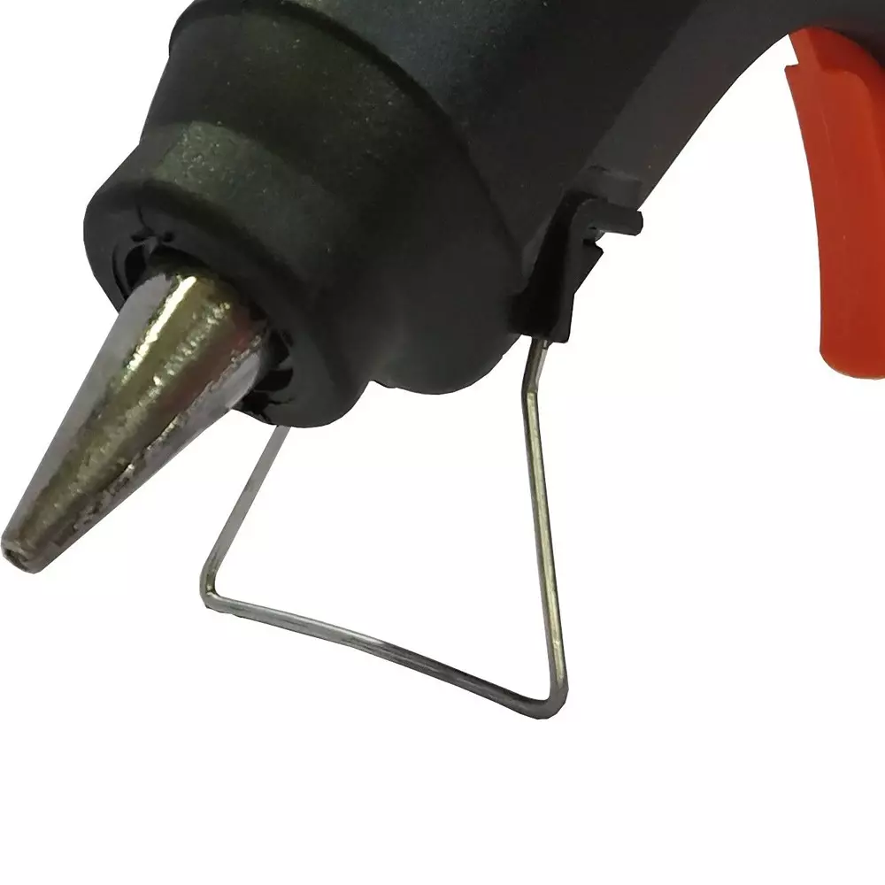 Fadman 40 W Hot Melt Glue Gun with 5 Sticks Standard Temperature Black 11 mm Stick Dia., 40WATT-NEWBLACK-RED-TRIGGER-(5STCKS)